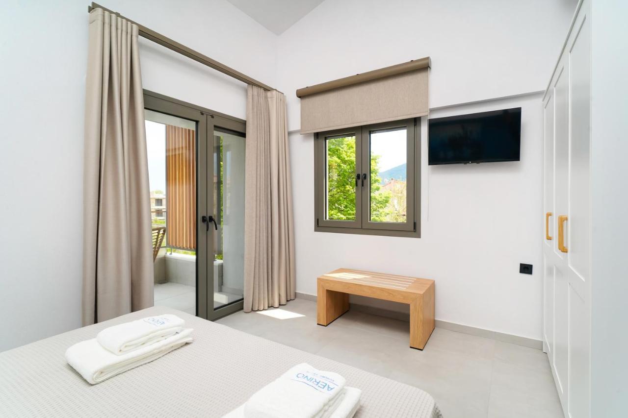 Aerino Luxury Villas Hriszí Amudiá Kültér fotó